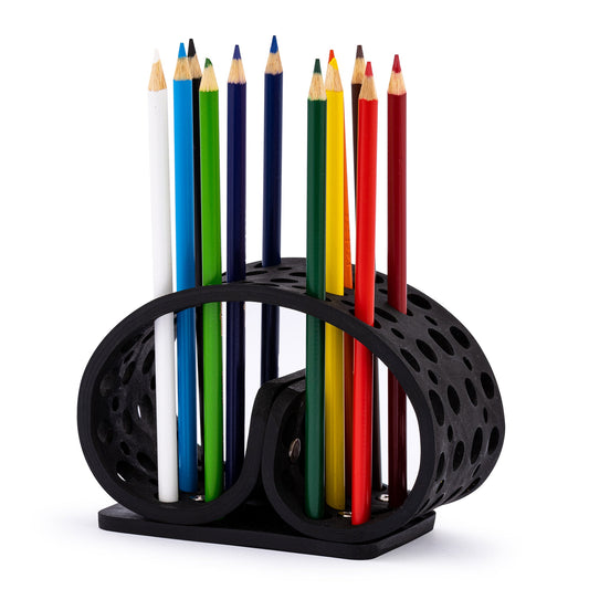 Dotty Multi Design Eco-Friendly Pencil/Pen Holder-0